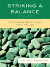 Striking a Balance (eBook): A Primer in Traditional Asian Values